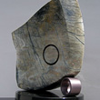 HALO, Picasso Marble / Anodized Aluminum<br>  13 IN. H / 12 IN. W / 9 IN. D / 38 LB<br> Artist's Collection