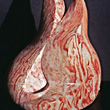 SEALS, Raspberry Alabaster <br>  11 IN. H / 10 IN. W / 6 IN. D / 22 LB<br> Private Collection