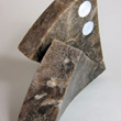 NIGHT FLYER, Japanese Caramel Honey Alabaster <br>
 11 IN. H / 13 IN. W / 6 IN. D / 21 LB
