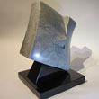 SILVER LINING, Silver Cloud Alabaster <br>
14 IN. H / 13 IN. W / 9 IN.D/42 LB.