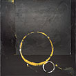CONNECTION IN GREY - Acrylic, 20 IN. H / 20 IN. W